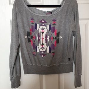 LA kitty long sleeve sweatshirt top